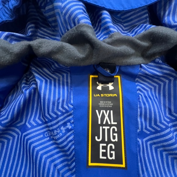 Under Armour Boys ColdGear Storm Infrared Two Tone Jacket, Size XL - Picture 8 of 16